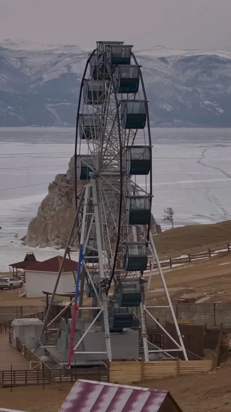 🎡 Прощай, «чертово колесо»: на Байкале сносят самый скандальный аттракцион