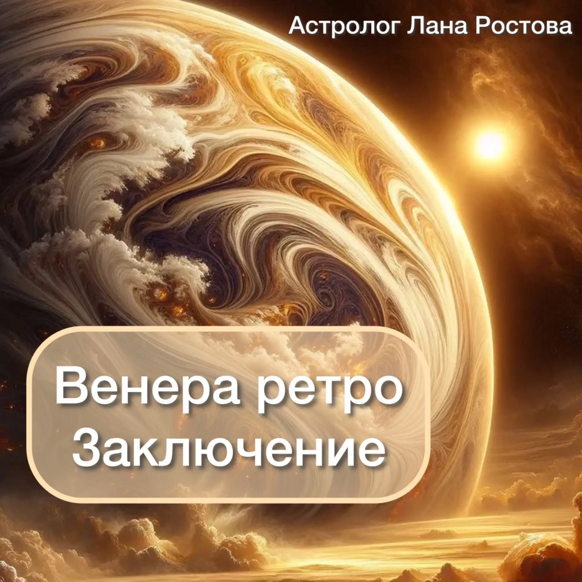 Соберем главное и дополним информацию о периоде Венеры ретро - с 3 октября по 14 ноября...