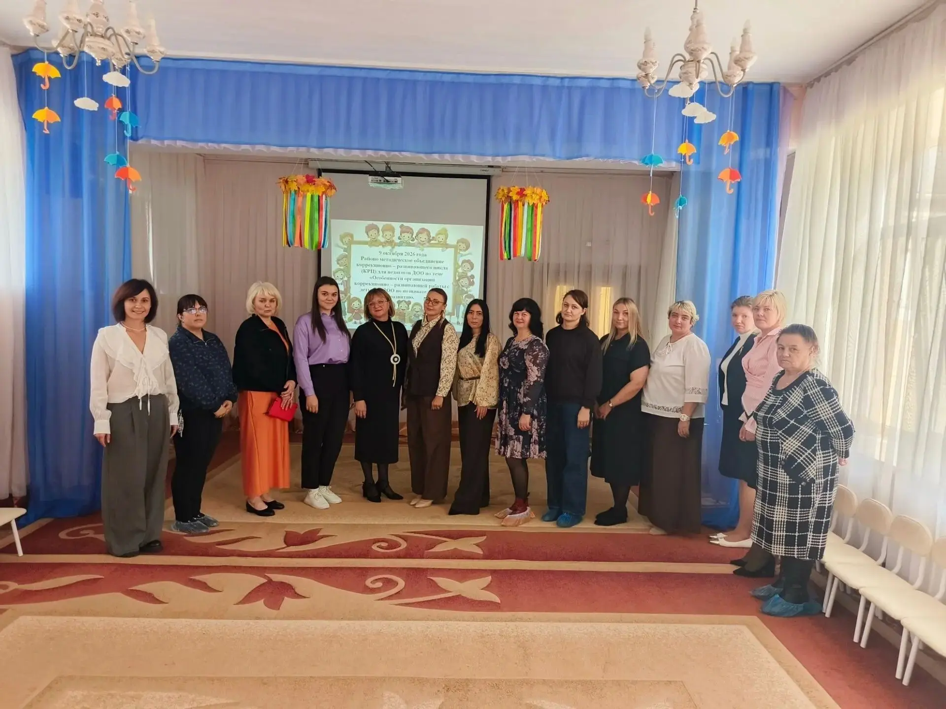 👶 В Детском саду № 22 состоялось первое заседание районного методического объединения ...