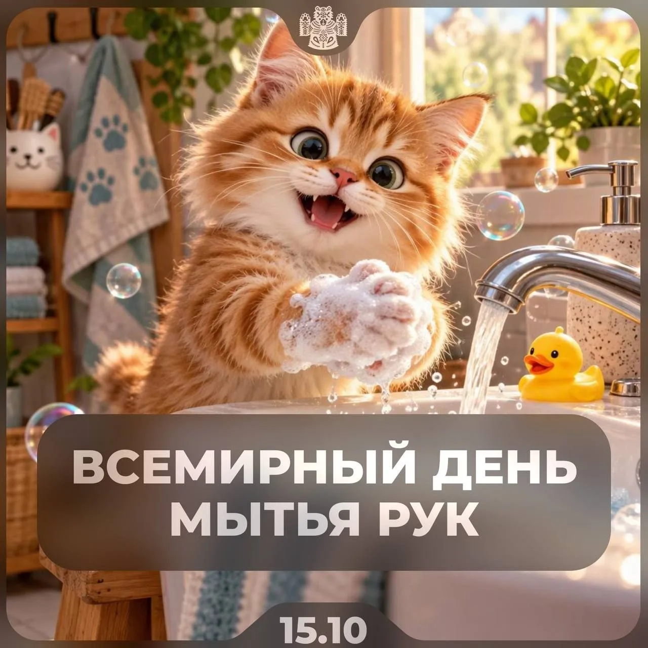 Сегодня — Всемирный день мытья рук