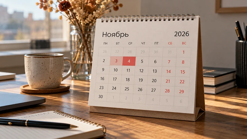 📅 В ноябре жителей Башкирии ждет короткая рабочая неделя