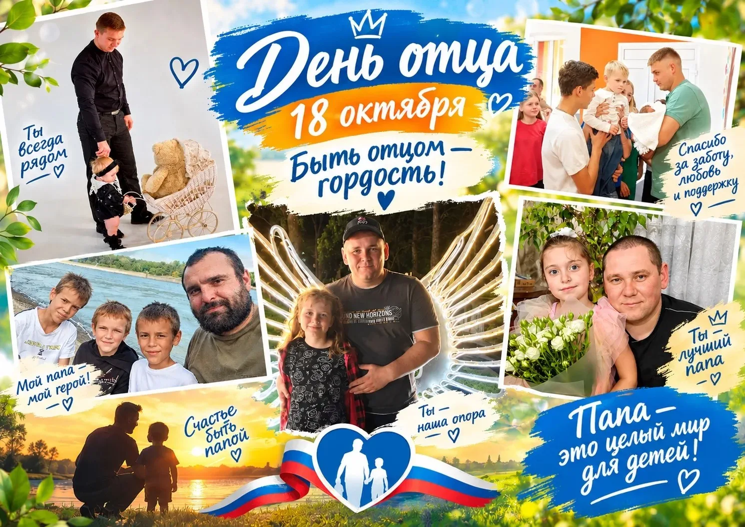 18 октября — День отца 👑