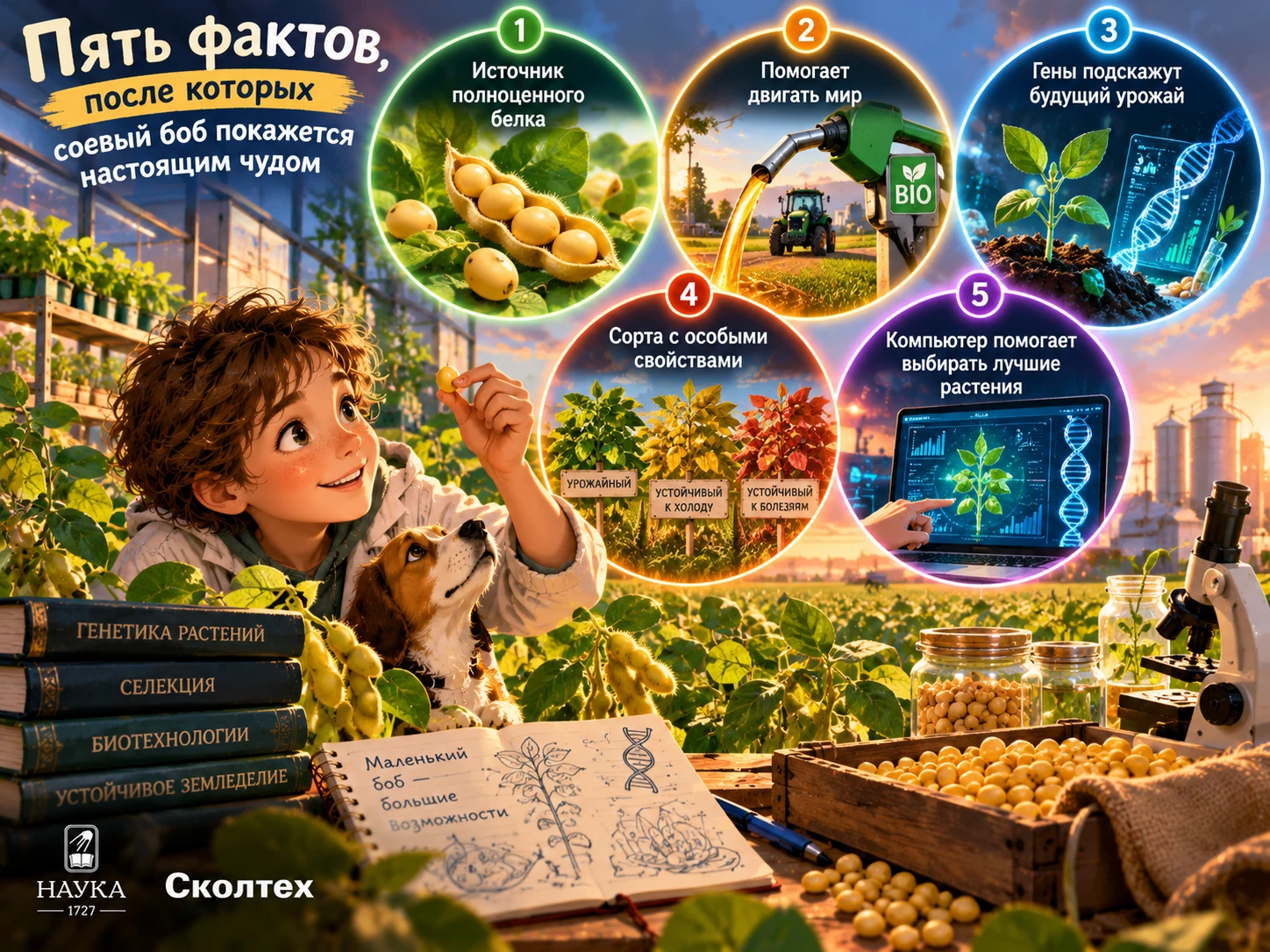 Пять фактов, после которых соевый боб покажется настоящим чудом