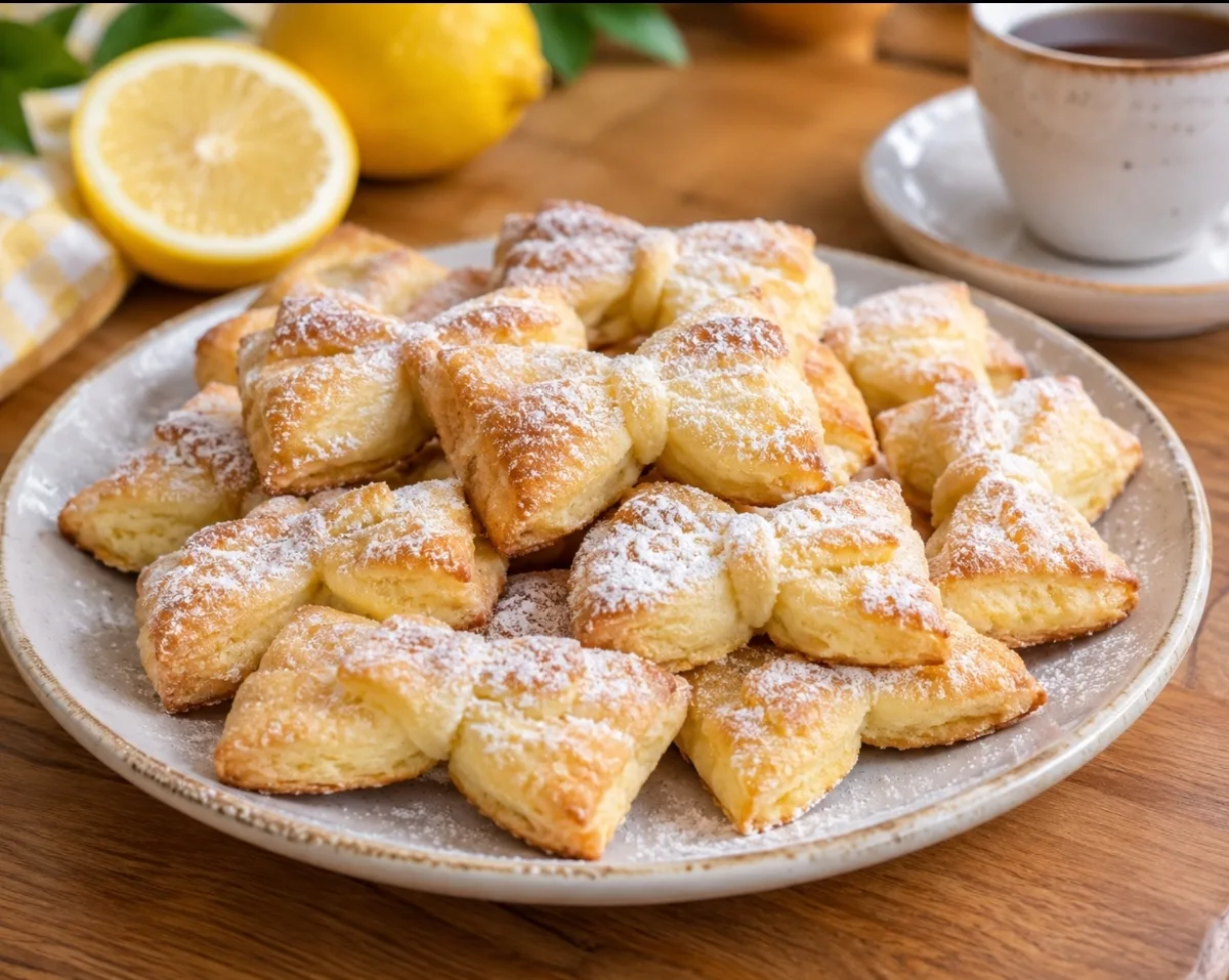 🍋 ЛИМОННЫЕ БАНТИКИ — НЕЖНЕЙШЕЕ ТВОРОЖНОЕ ПЕЧЕНЬЕ К ЧАЮ! 🍪