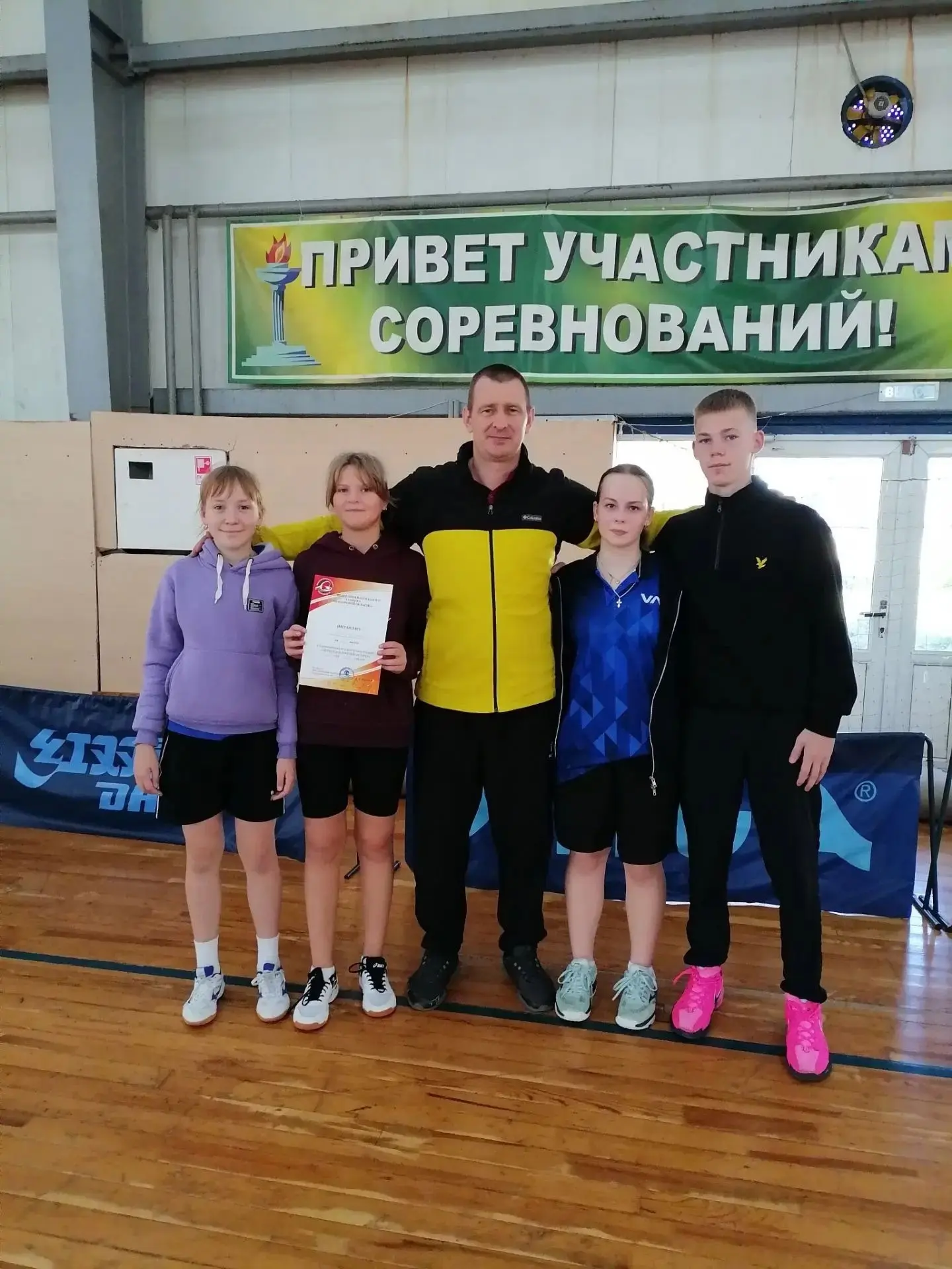 «Победа и достойные выступления: Кирсановские спортсмены на турнире по настольному тенн...