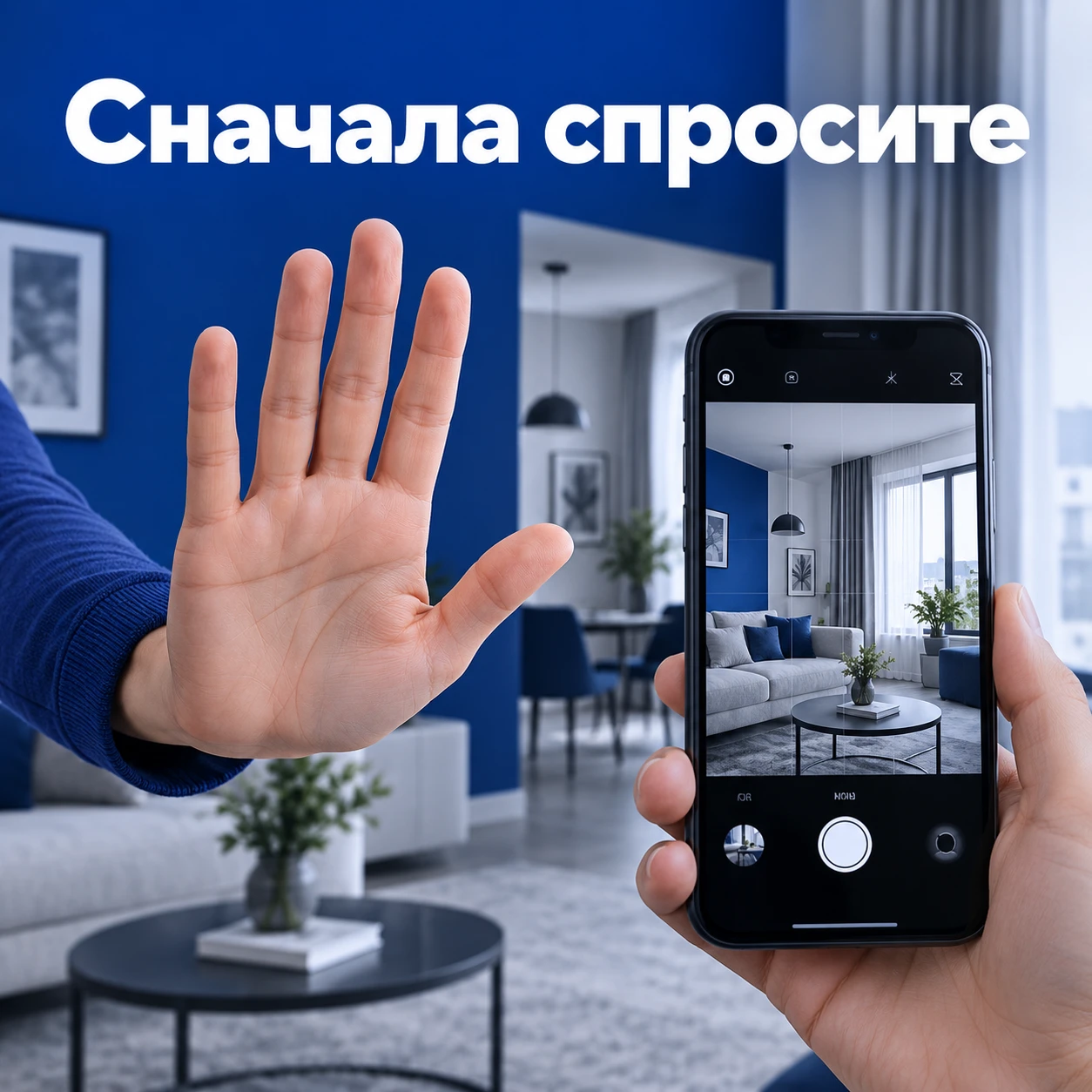 Можно ли фотографировать квартиру на просмотре? Сначала спросите