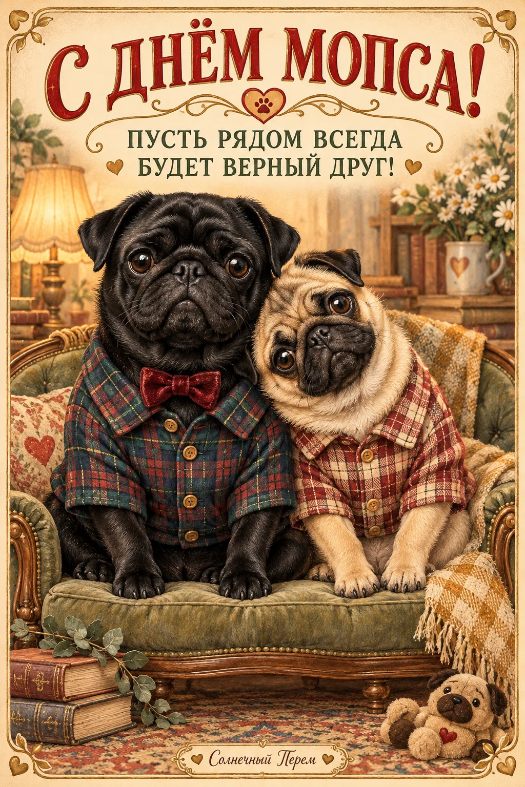 🐾 Ко Дню мопса в «Солнечном Тереме» появилась небольшая подборка с этими очаровательны...