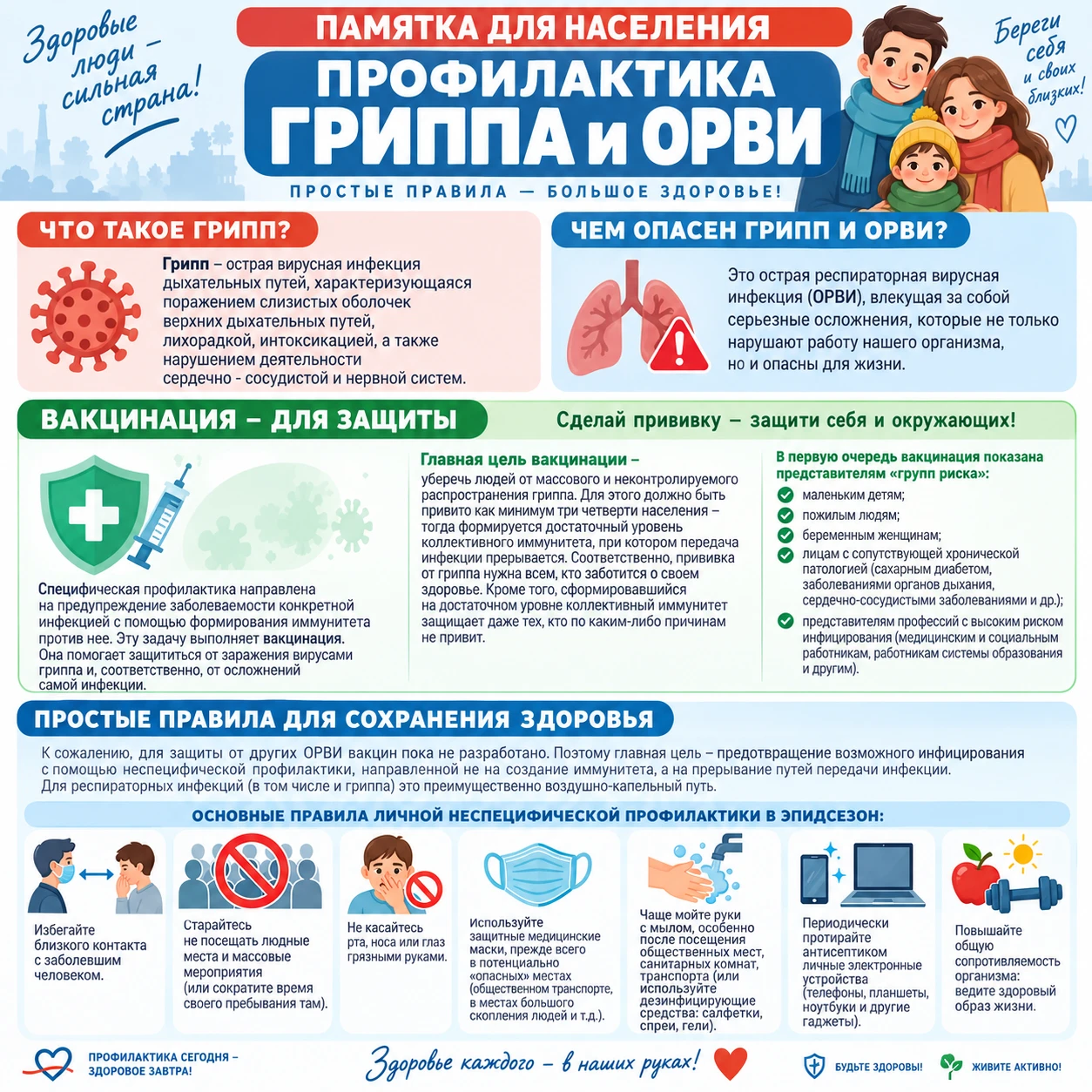 💊Сезон простуд: правила эффективной профилактики
