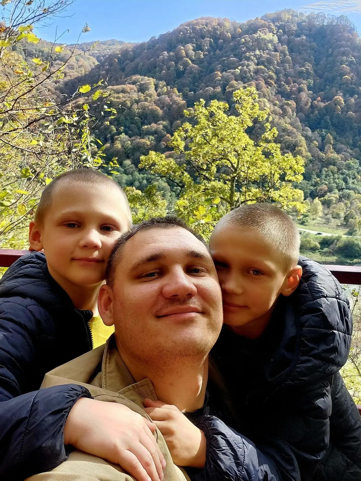 📸«Мы с папой на прогулке»