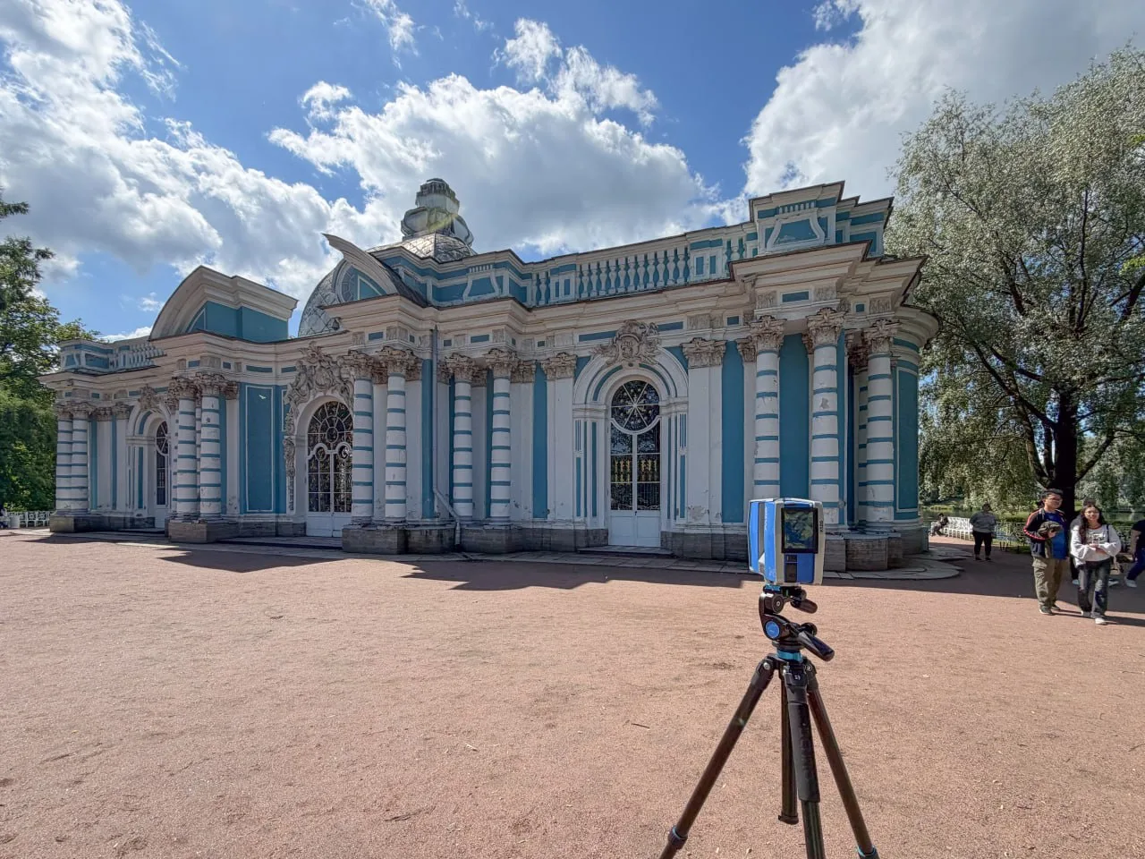 В Царском селе начали реставрацию Грота в Екатерининском парке. После окончания работ п...