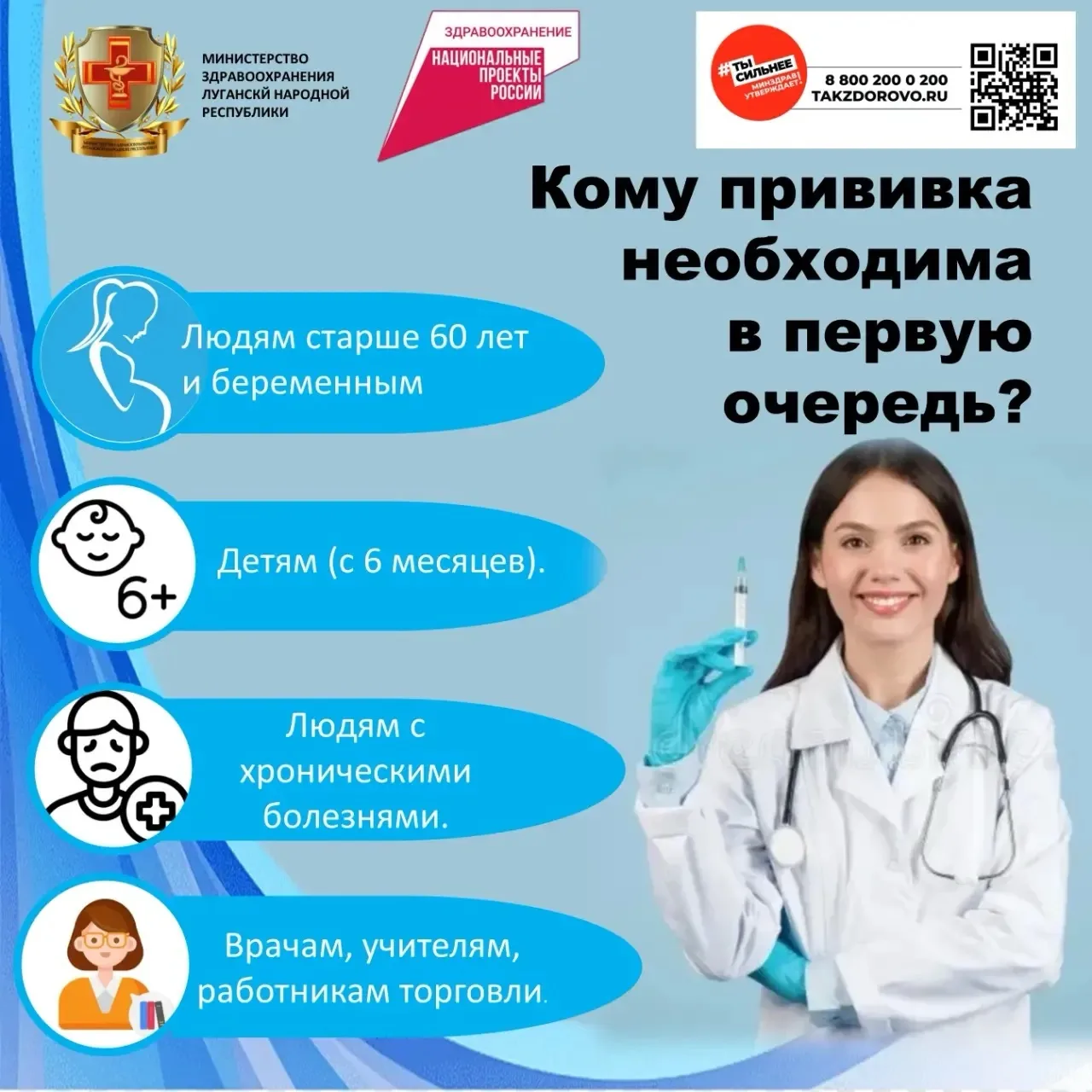 Перед вакцинацией от сезонных вирусов важно знать несколько ключевых моментов.