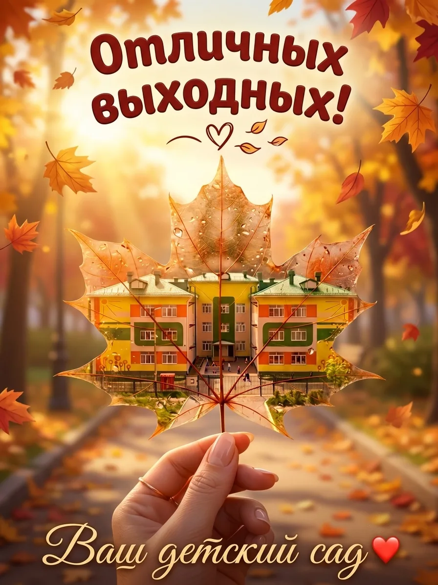 Вот и выходные! 🍁🎉