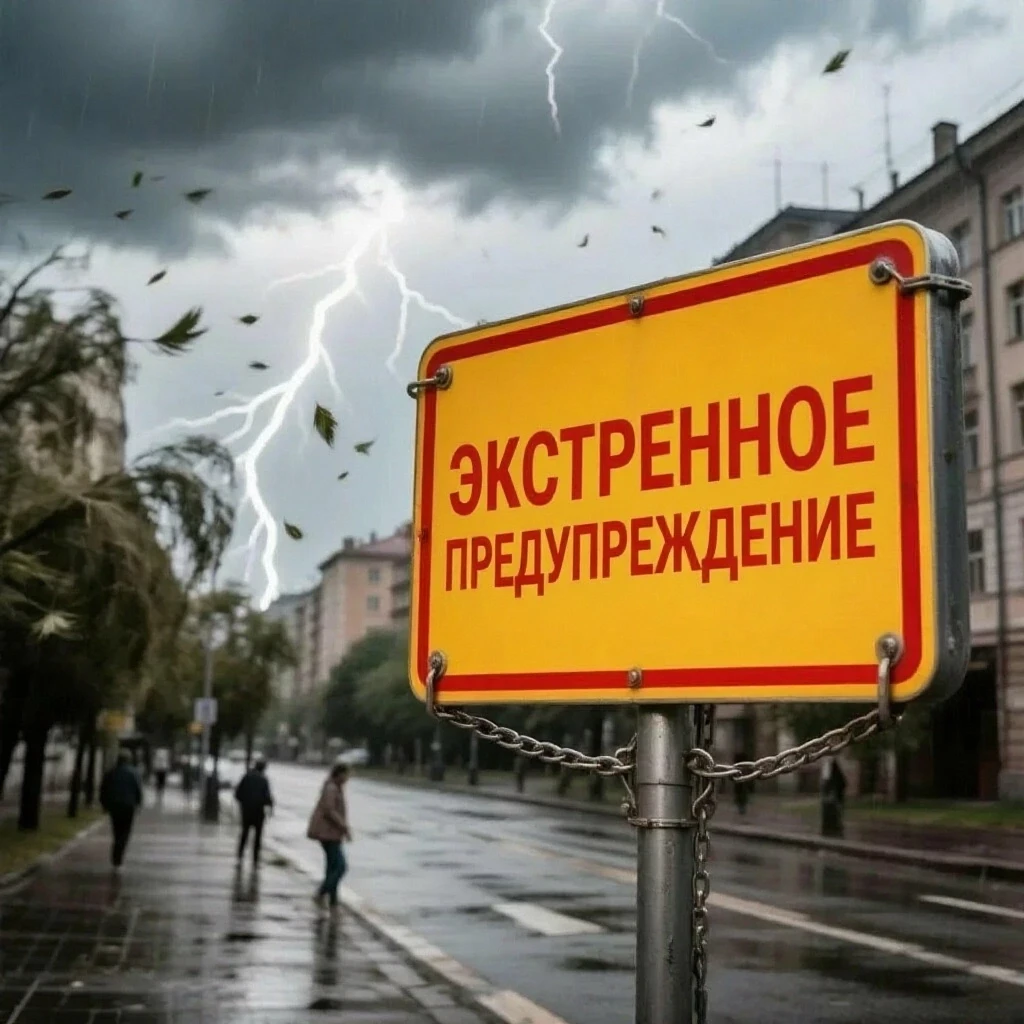 🌪 Экстренное предупреждение РСЧС Новосибирской области