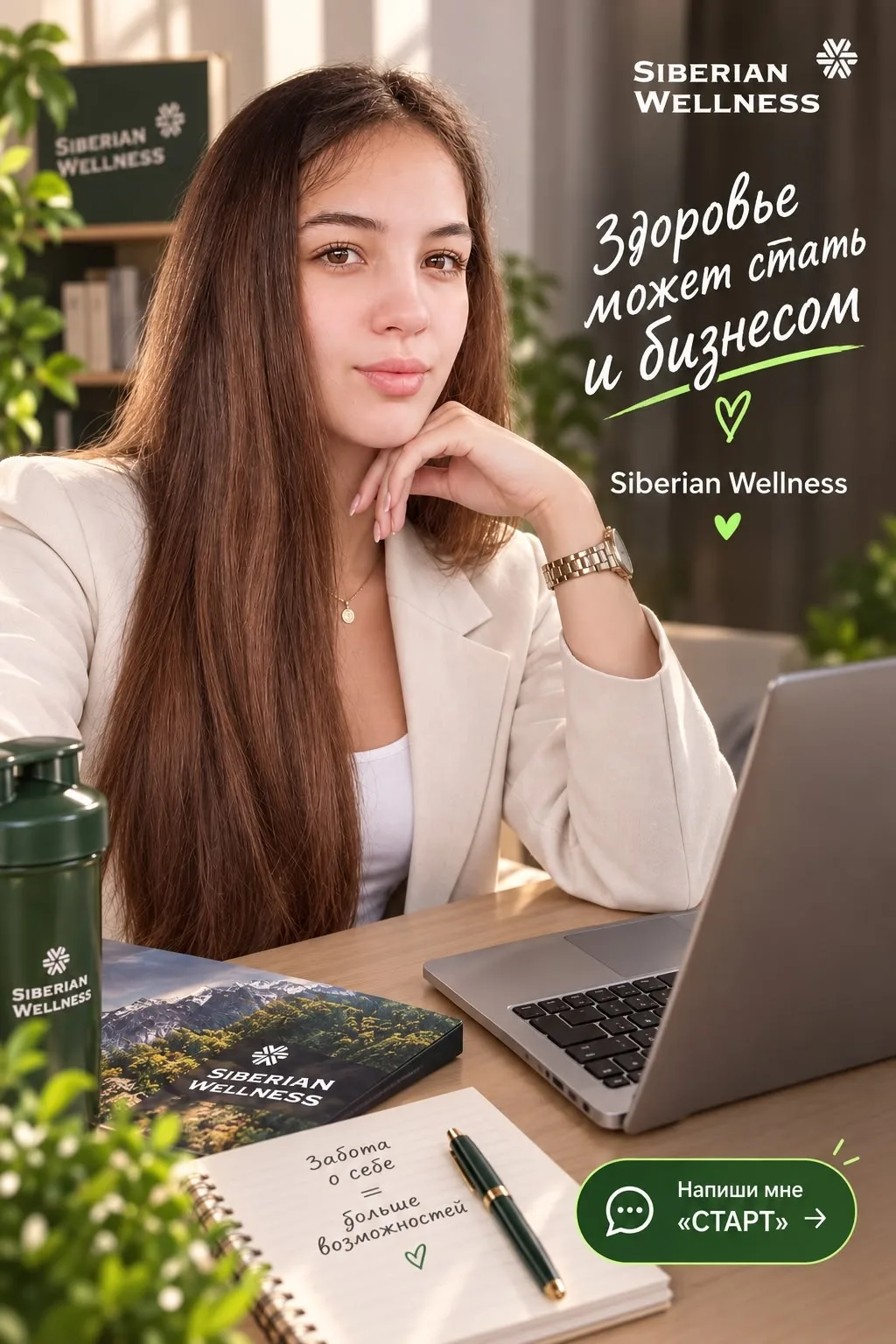 А что, если здоровье может стать не только заботой о себе, но и возможностью для бизнеса?
