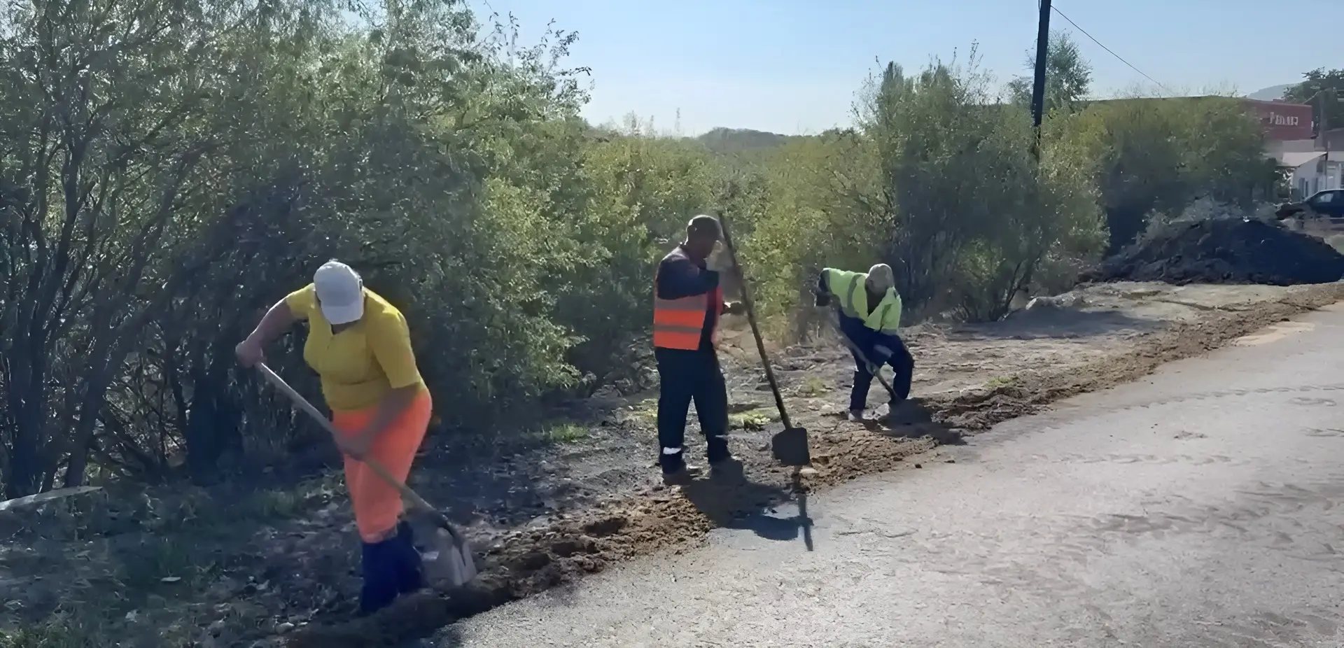 В селе Татарка Шпаковского округа завершается ремонт дороги