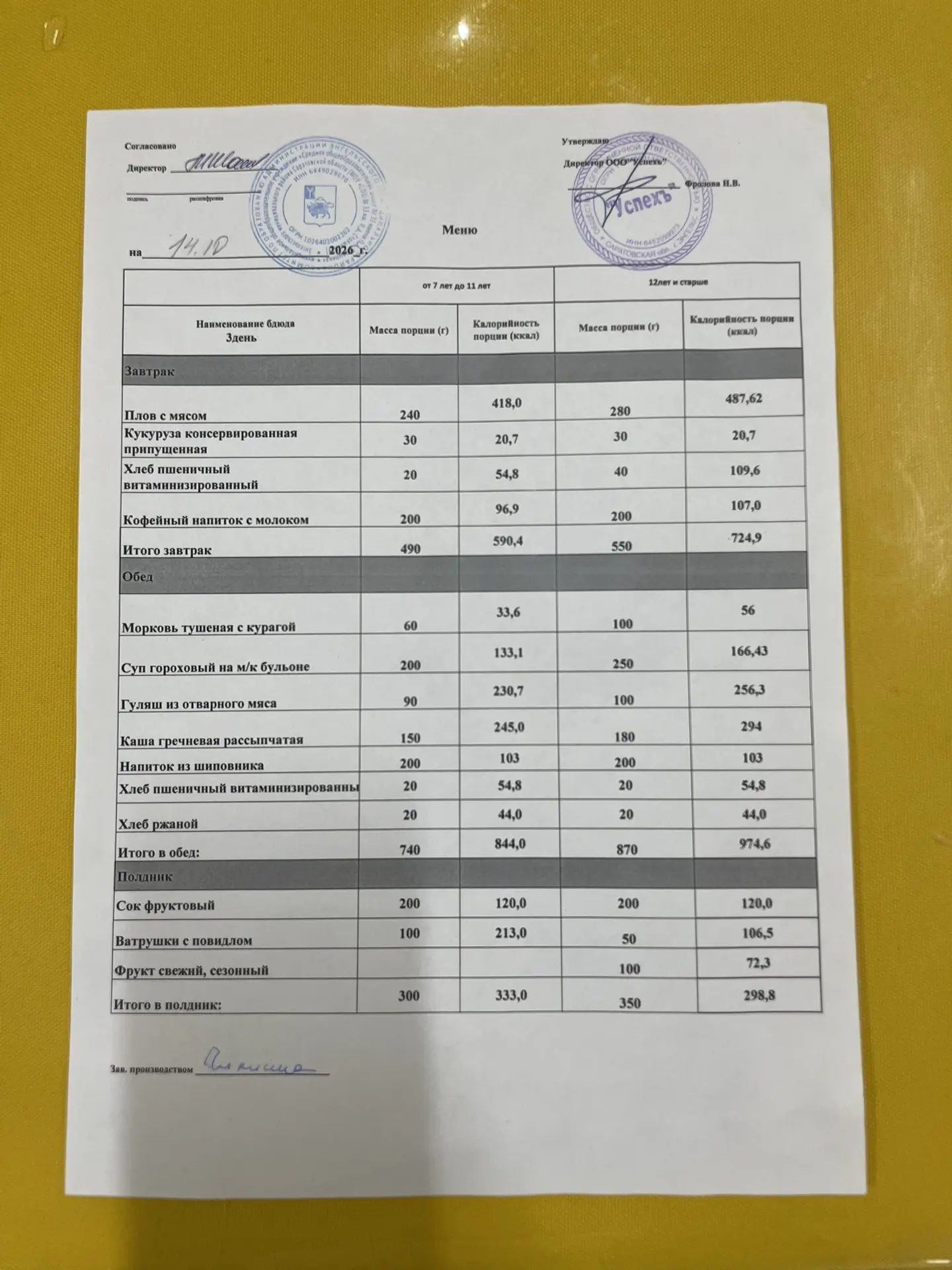 Дата 14.10.2026