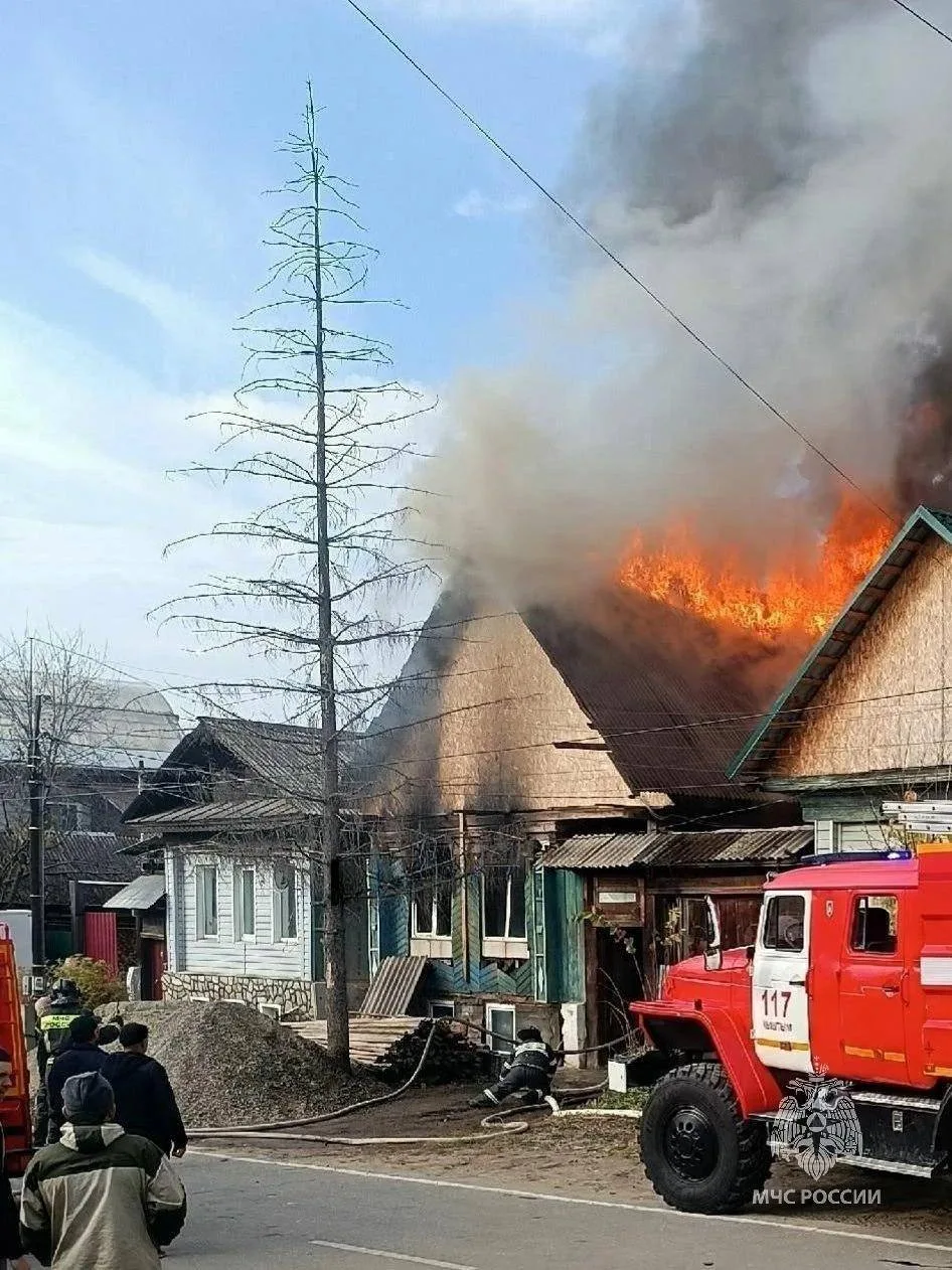 В Кыштыме пожарные предотвратили взрыв газового баллона.