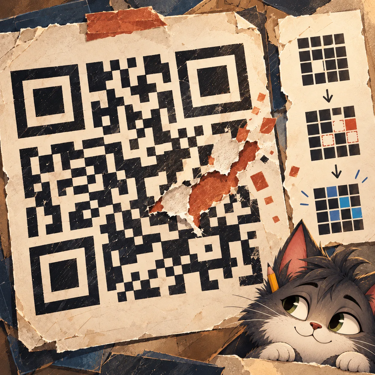 Признавайтесь, кто тоже думал, что с QR-кодом всё очень строго и если закрыл пару квадр...