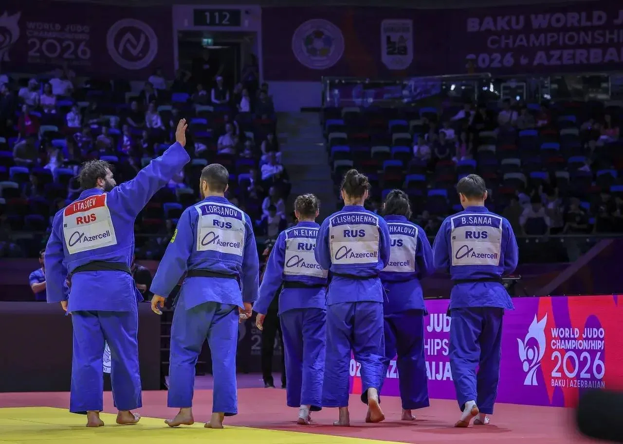 ❗️Сборная России по дзюдо стала серебряным призером чемпионата мира в командном турнире.
