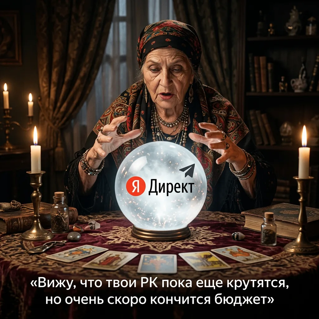 Всем нам в эти дни нужна такая гадалка...