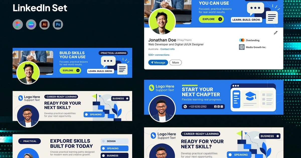 Education Course LinkedIn Banner