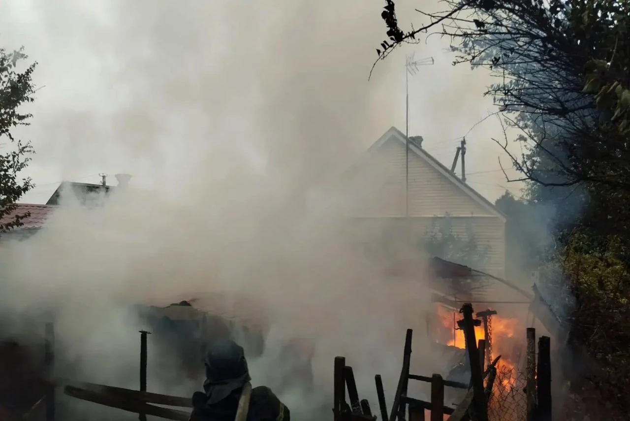❗ ВСУ дроном подожгли жилой дом в Васильевке
