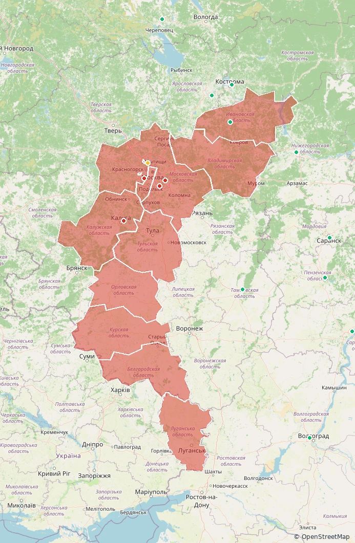 🚨 Карта обстановки 🔄 Обновляется при изменениях.