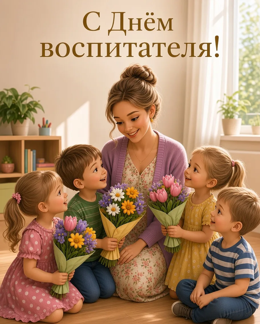 💫 Уважаемые воспитатели, педагоги детских садов и ветераны дошкольного образования Вол...