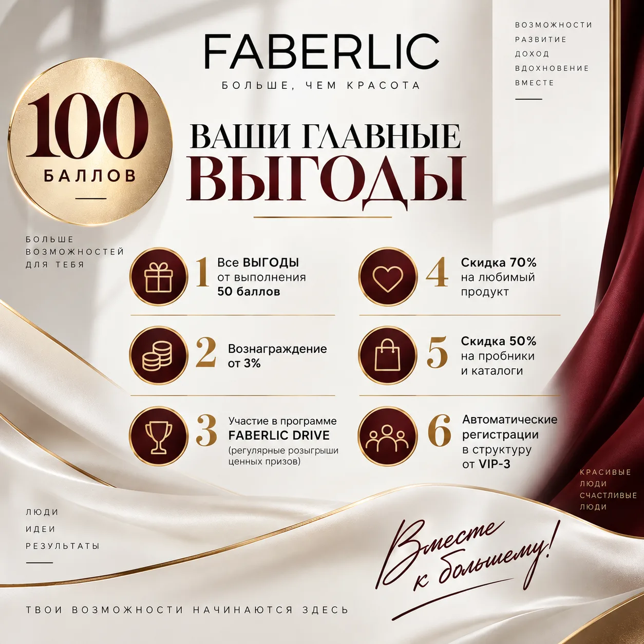 ВЫГОДЫ 100 баллов