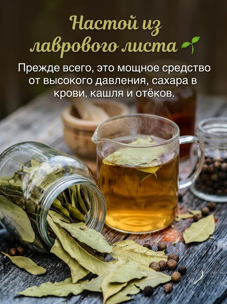 Настой из лаврового листа🌱