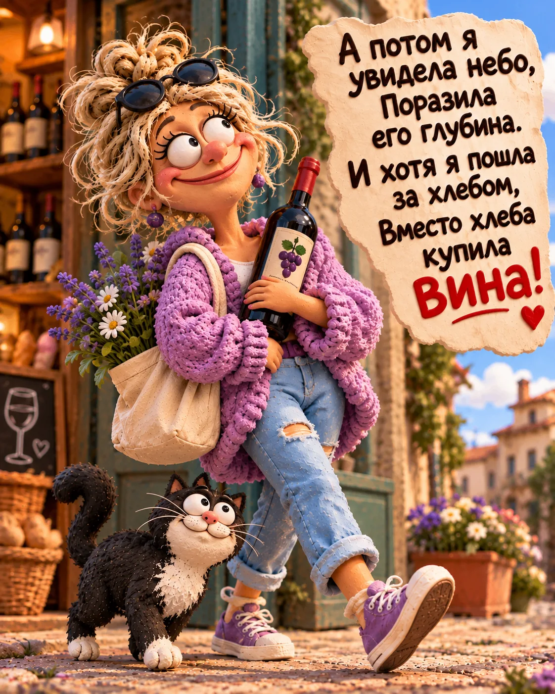 🍷 В магазин зашла за самым необходимым. Теперь осталось придумать, с чем это самое нео...