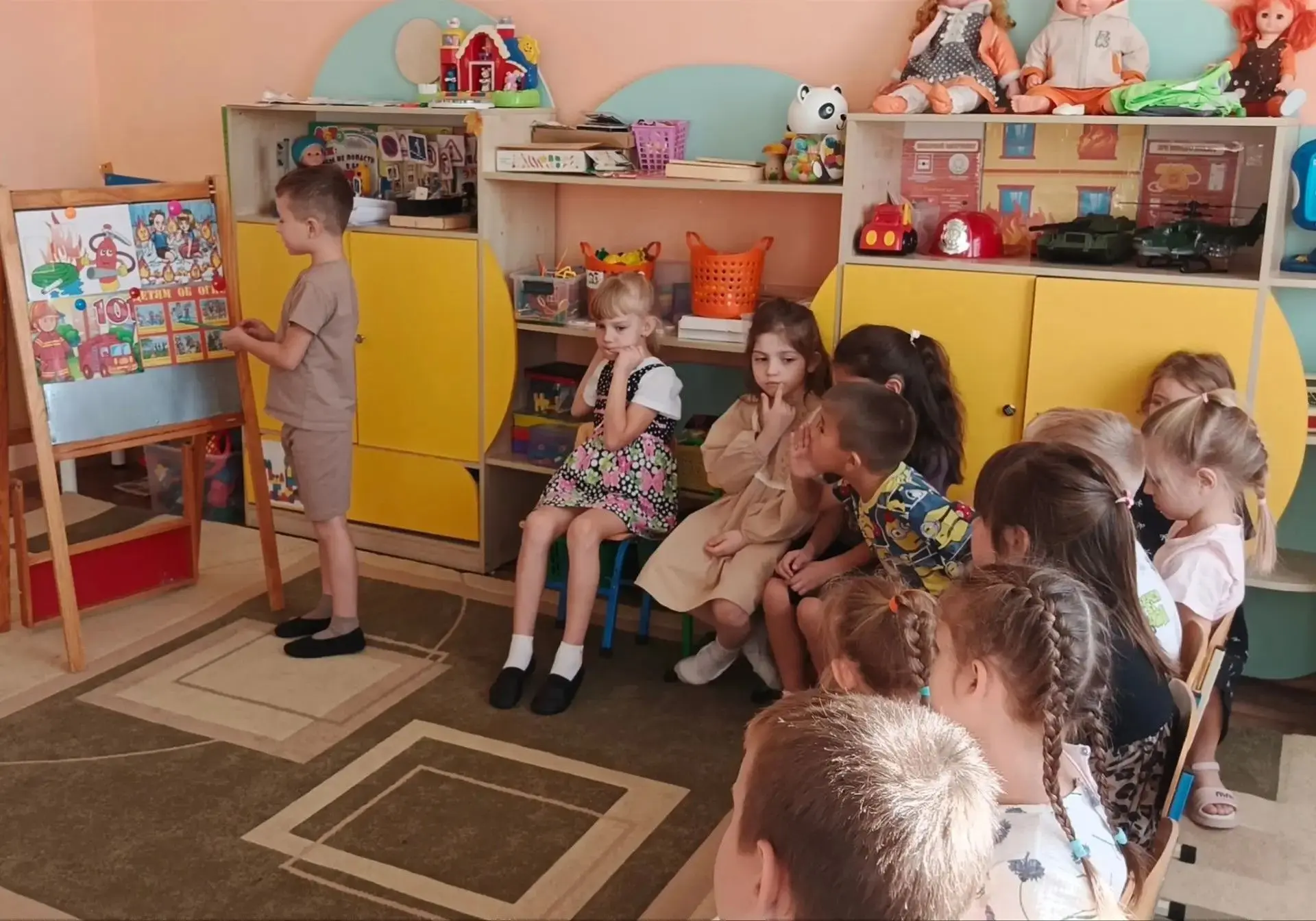 🔥 «Огонь — друг или враг?» В подготовительной группе прошла важная беседа по пожарной ...