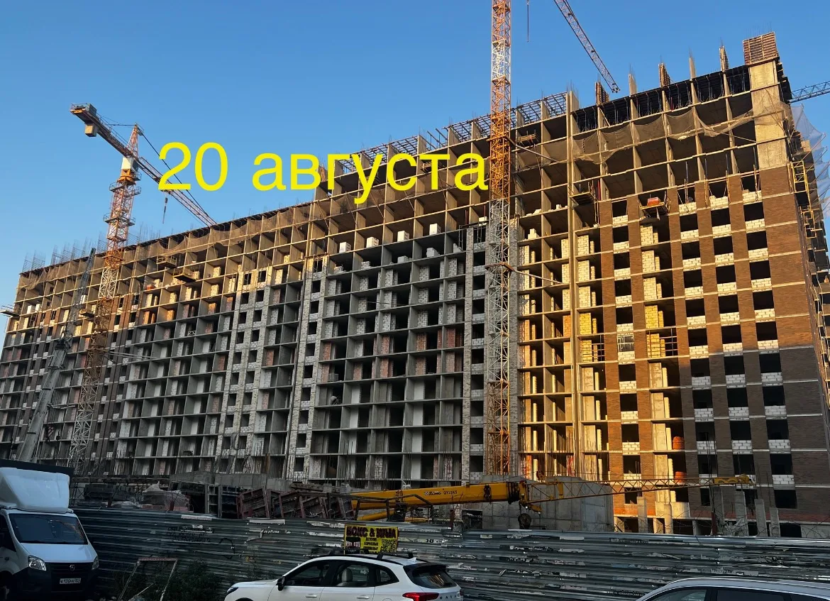 🏠ДОМ 16: Следим за ходом строительства. Идет укладка пеноблоков. На нижних этажах идет...