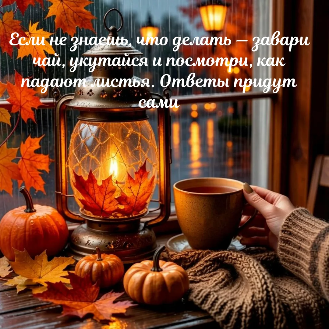 Для осеннего настроения!
