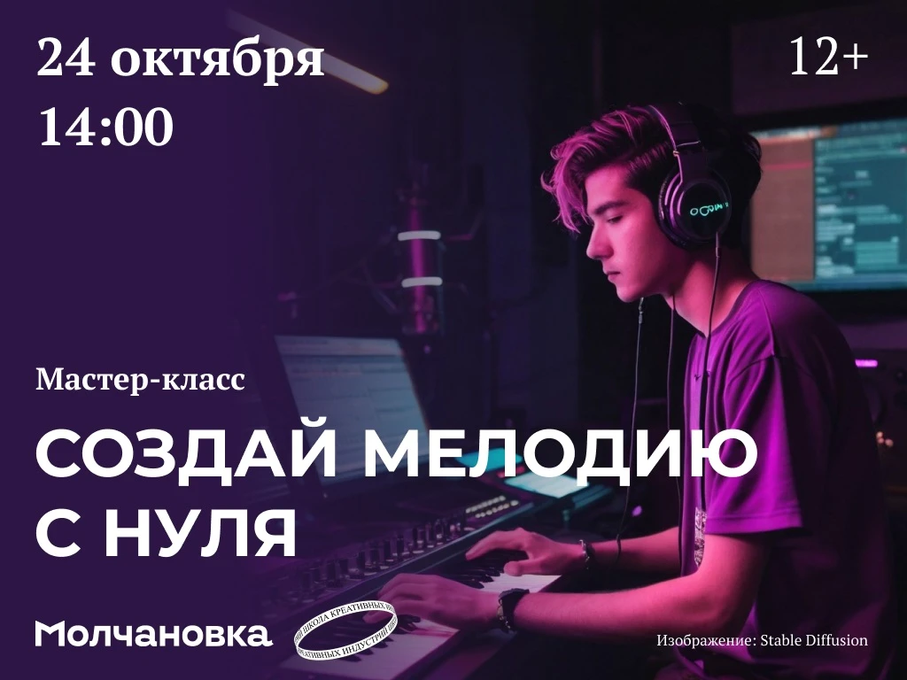 🎹 Мастер-класс «Создай мелодию с нуля» | 12+