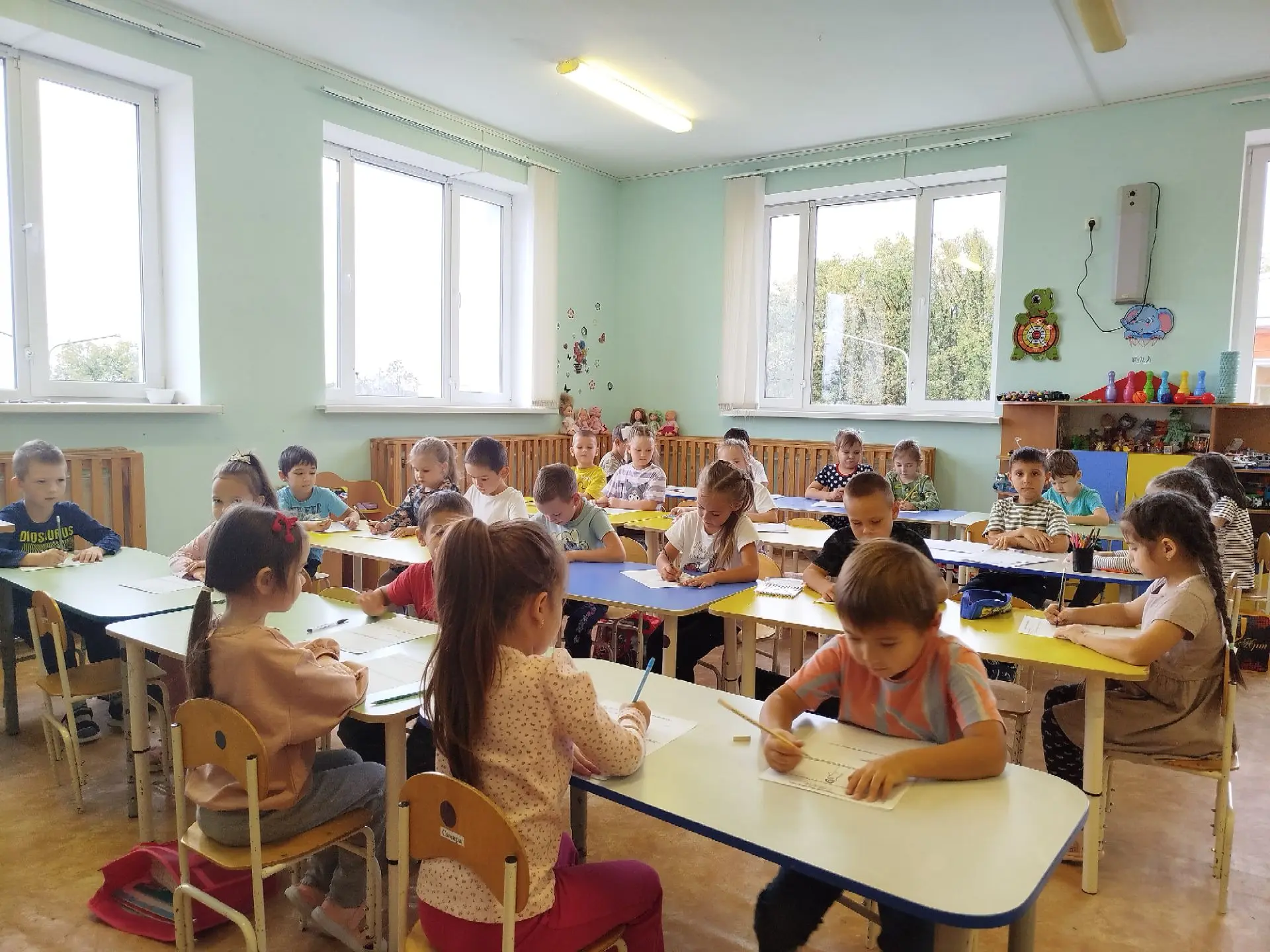 В нашем детском саду завершилась входная диагностика готовности воспитанников выпускных...
