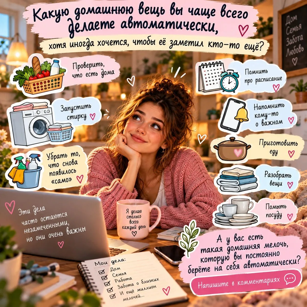 📍Есть дела, которые мы делаем почти не задумываясь: