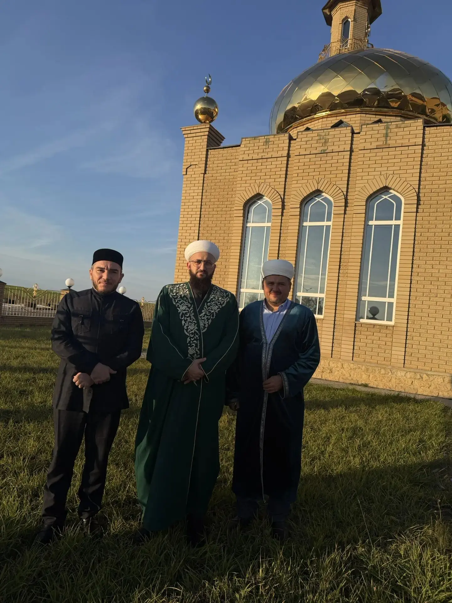 Муфтий Камиль хазрат и его первый заместитель Ильфар хазрат Хасанов посетили Актанышски...