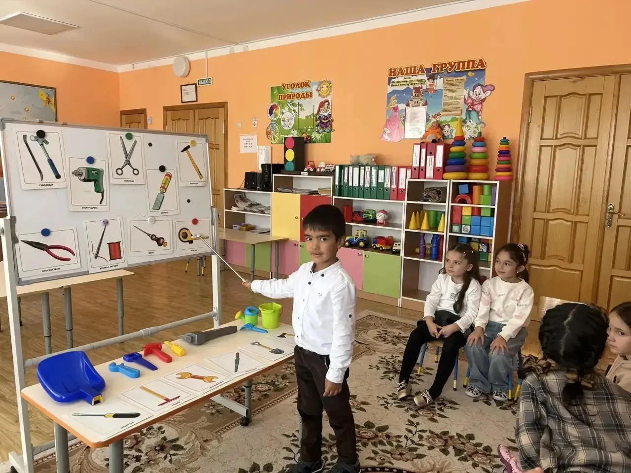 В нашем саду прошло познавательное занятие по окружающему миру для детей старшей группы...