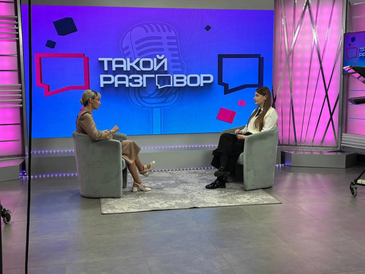 ⚡️ Аспирантка 🌀ПГУТИ рассказала о своей разработке на телеканале «Самара-450»