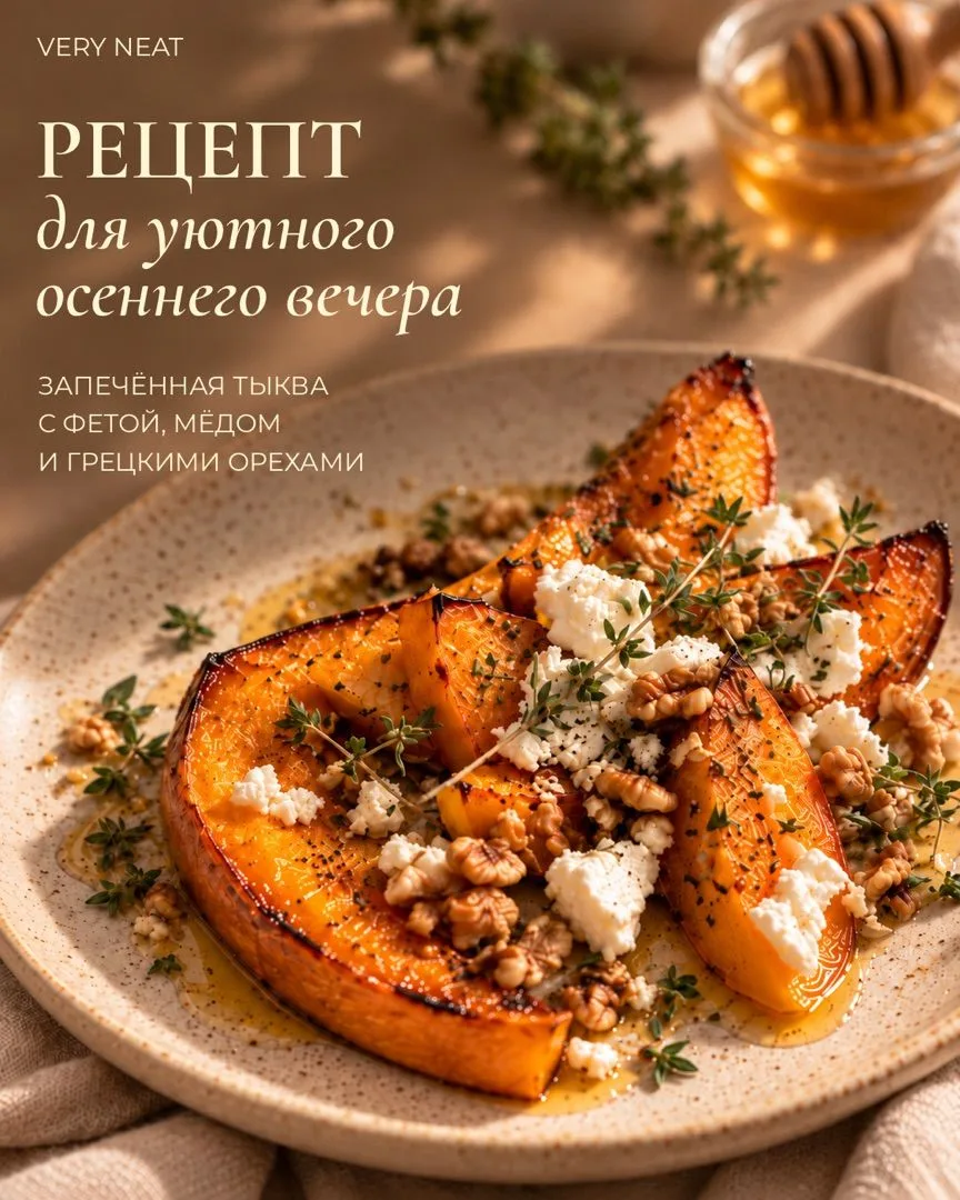 Осень — самое время для блюд из тыквы 🍂