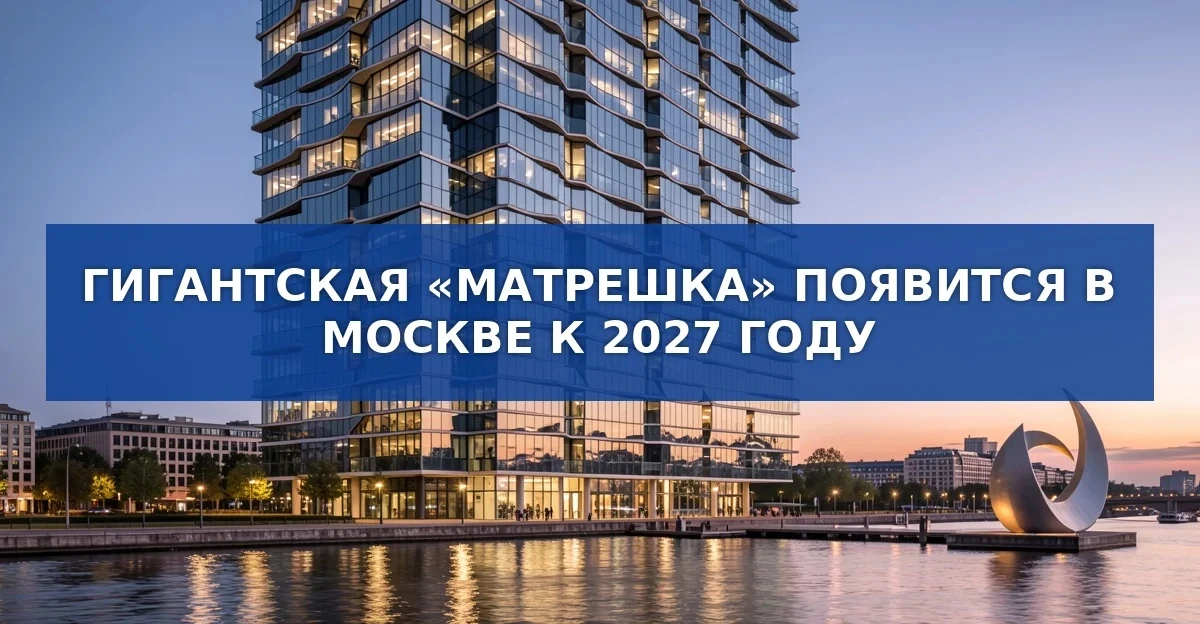 Гигантская «Матрешка» — новый бизнес‑центр в Мневниках