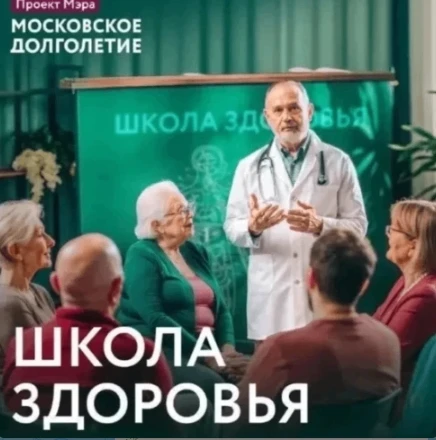 Дорогие друзья, присоединяйтесь к встрече с врачом столичной поликлиники на занятии «Шк...