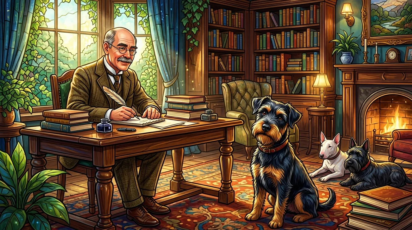 10.	Редьярд Киплинг и собаки 🐕📖🌿