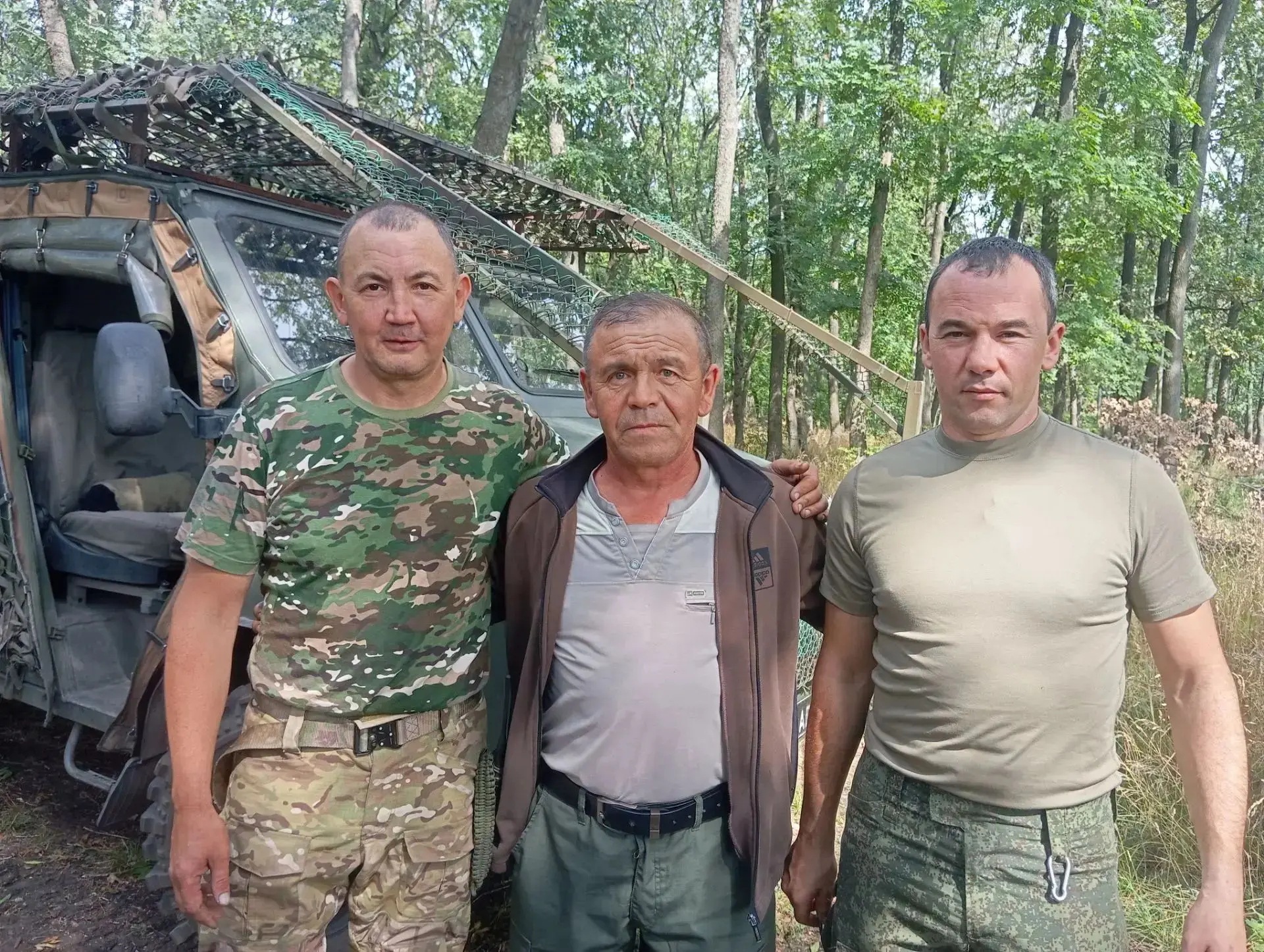 ‼️Во время очередного гумконвоя председатель Союза ветеранов боевых действий Салаватско...