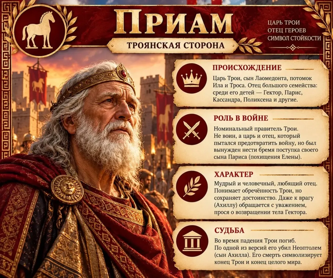 🏛ТРОЯ - ЗНАКОМСТВО С ГЕРОЯМИ!