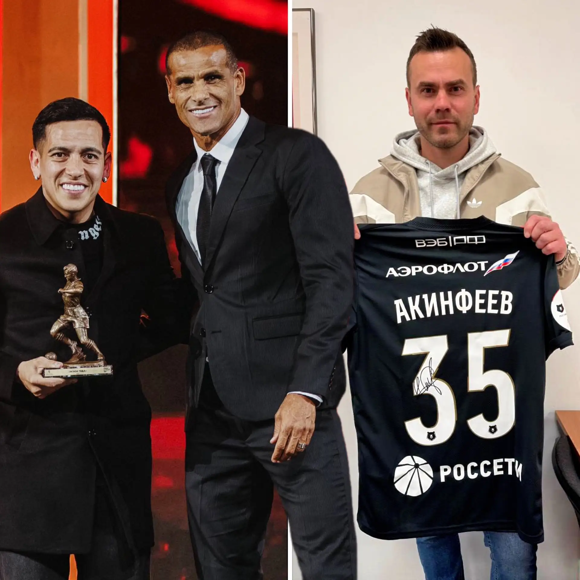 🏆Ривалдо неожиданно заявил, что Акинфеев должен был получить «Золотой мяч»: