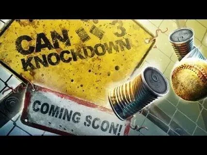 🕹Can Knockdown 3 — задача простая - сбить мячом консервные банки.