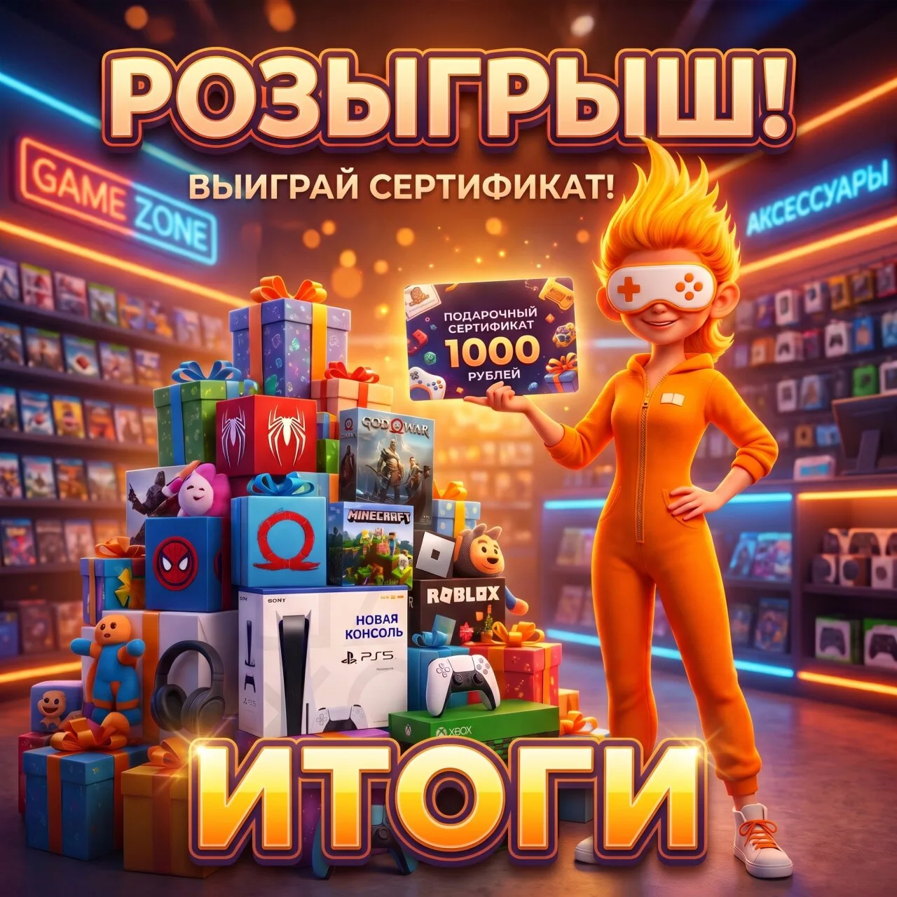 🎊 Итоги розыгрыша от PlayCentr 🎊