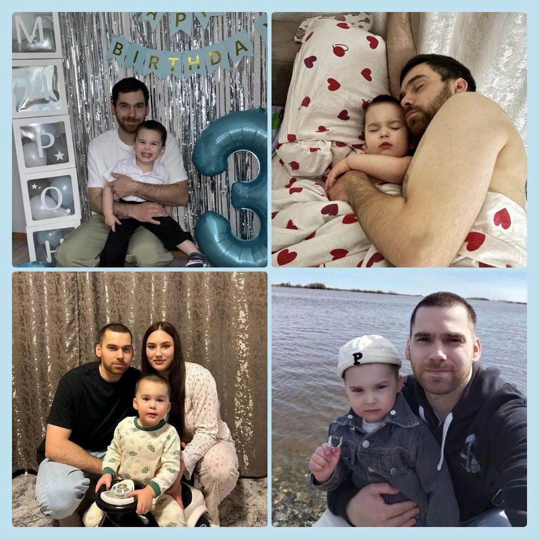 Захаров Мирон и папа Александр📸